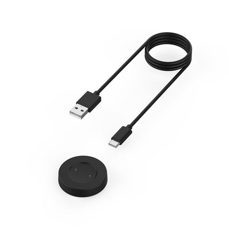 Incarcator Techsuit SmartWatch Wireless Charging Cable (THC3), for Huawei Watch GT/GT2/Honor Watch GS3i, USB, 3.5W, Negru