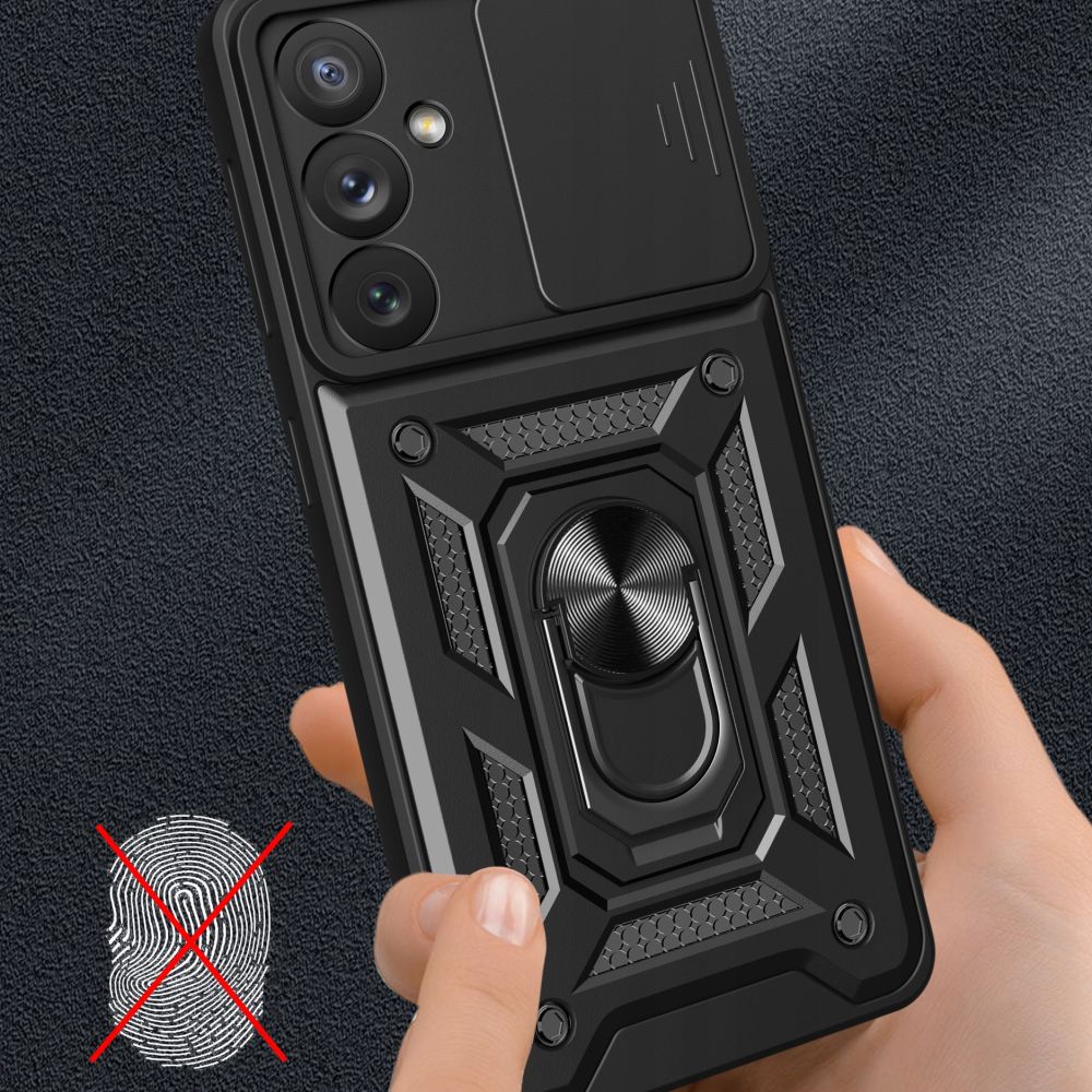Husa de protectie Techsuit CamShield Series compatibil cu Samsung Galaxy A15 4G / A15 5G, Negru