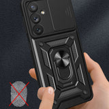 Husa de protectie Techsuit CamShield Series compatibil cu Samsung Galaxy A15 4G / A15 5G, Negru