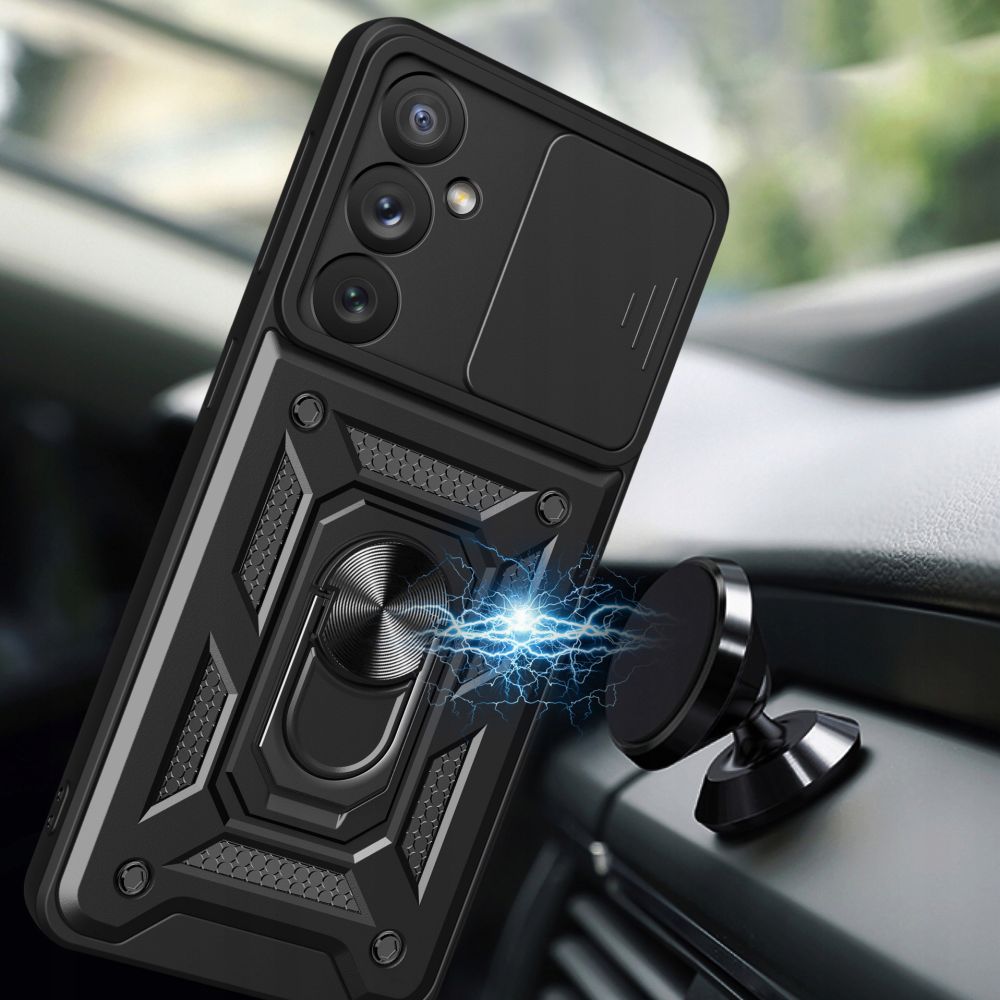 Husa de protectie Techsuit CamShield Series compatibil cu Samsung Galaxy A15 4G / A15 5G, Negru