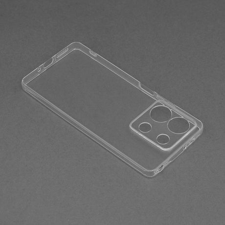 Husa de protectie Techsuit Clear Silicone compatibil cu Xiaomi Redmi Note 13 5G, Transparent
