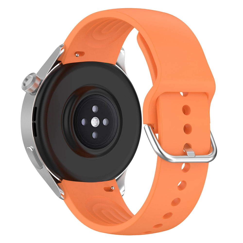 Curea smartwatch Techsuit Watchband 22mm (W003) compatibil cu Huawei Watch GT 2 46mm / GT 3 46mm, Xiaomi Watch S1 Pro / Active, Portocaliu