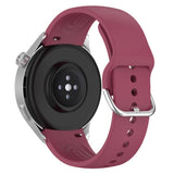 Curea smartwatch Techsuit Watchband 22mm (W003) compatibil cu Huawei Watch GT 2 46mm / GT 3 46mm, Xiaomi Watch S1 Pro / Active, Rosu Vin