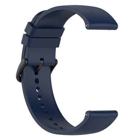 Curea smartwatch Techsuit Watchband 22mm (W001) compatibil cu Huawei Watch GT 2 (46mm)/GT 2 Pro/GT 3 Pro (46mm)/Ultimate, Xiaomi Watch S1, Albastru Inchis