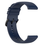 Curea smartwatch Techsuit Watchband 20mm (W001) compatibil cu Samsung Galaxy Watch 4/5/Active 2, Huawei Watch GT 3 (42mm)/GT 3 Pro (43mm), Albastru Inchis