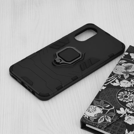 Husa de protectie Techsuit Silicone Shield compatibil cu Oppo A17, Negru