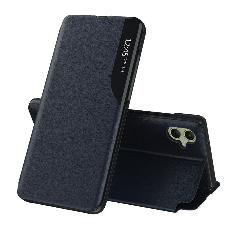 Husa de protectie Techsuit eFold Series compatibil cu Samsung Galaxy A05, Albastru Inchis