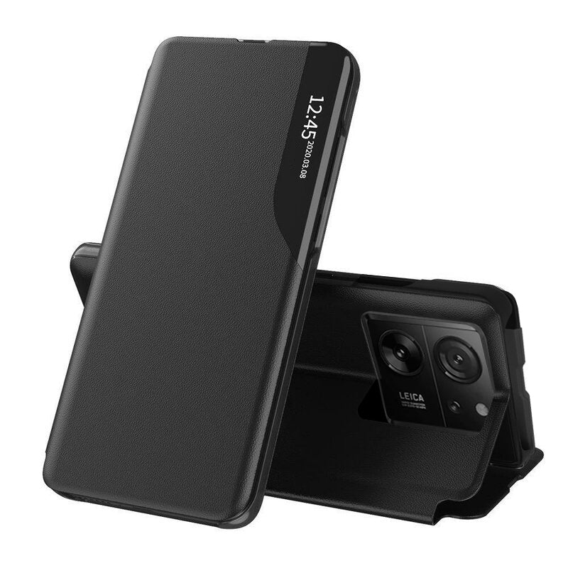 Husă Techsuit eFold Series neagră pentru Xiaomi 13T / 13T Pro