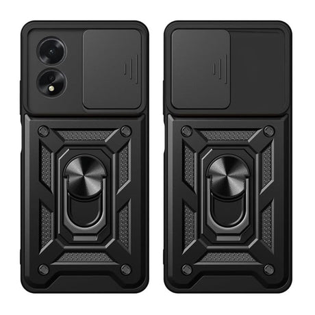 Husa de protectie Techsuit CamShield Series compatibil cu Oppo A58 4G, Negru