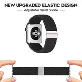 Curea smartwatch Techsuit Watchband (W032) compatibil cu Apple Watch 1/2/3/4/5/6/7/8/9/10/11/SE/SE 2/SE 3 (38/40/41/42mm), Heartbeat Purple