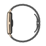 Curea smartwatch Techsuit Watchband 20mm (W012) compatibil cu Samsung Galaxy Watch 4/5/Active 2, Huawei Watch GT 3 (42mm)/GT 3 Pro (43mm), Argintiu