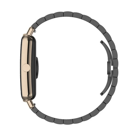 Curea smartwatch Techsuit Watchband 20mm (W012) compatibil cu Samsung Galaxy Watch 4/5/Active 2, Huawei Watch GT 3 (42mm)/GT 3 Pro (43mm), Argintiu