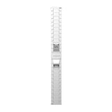 Curea smartwatch Techsuit Watchband 20mm (W012) compatibil cu Samsung Galaxy Watch 4/5/Active 2, Huawei Watch GT 3 (42mm)/GT 3 Pro (43mm), Argintiu