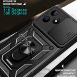 Husa de protectie Techsuit CamShield Series compatibil cu Xiaomi Redmi Note 13 5G, Negru