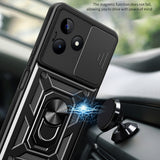 Husa de protectie Techsuit CamShield Series compatibil cu Xiaomi Redmi Note 13 5G, Negru