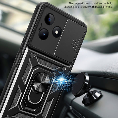 Husa de protectie Techsuit CamShield Series compatibil cu Xiaomi Redmi Note 13 5G, Negru