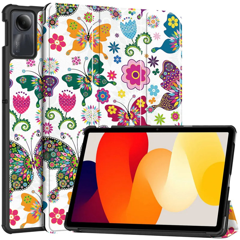 Husa de protectie tableta Techsuit FoldPro compatibil cu Xiaomi Redmi Pad SE 11", Butterfly