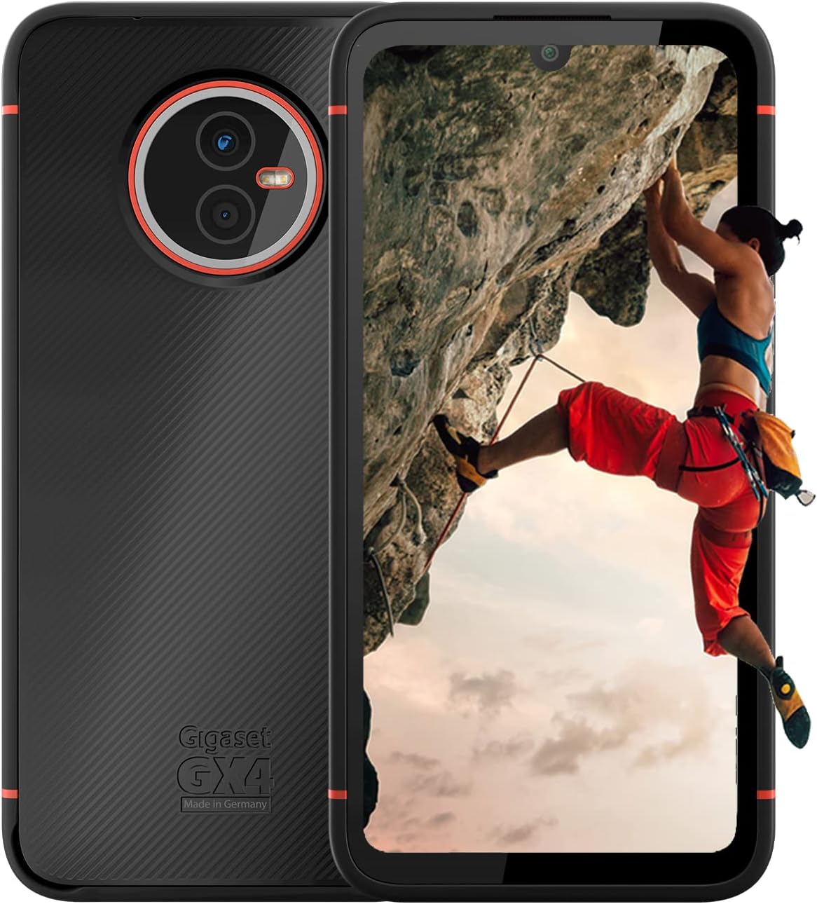 Gigaset GX4, rezistent IP68, cameră 48MP, baterie detașabilă de 5000 mAh, Black