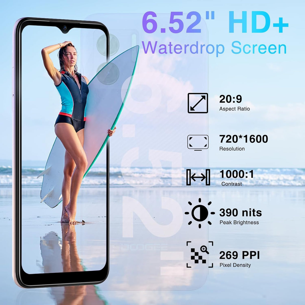 Telefon mobil Doogee N50S, Dual SIM