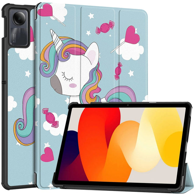 Husa de protectie tableta Techsuit FoldPro compatibil cu Xiaomi Redmi Pad SE 11", Unicorn
