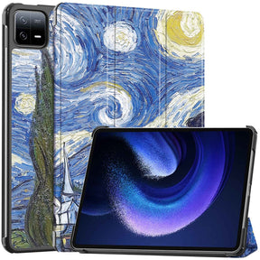Husa de protectie tableta Techsuit FoldPro compatibil cu Xiaomi Pad 6 / Pad 6 Pro, Starry Night