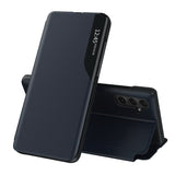 Husa de protectie Techsuit eFold Series compatibil cu Samsung Galaxy S24 Plus, Albastru Inchis