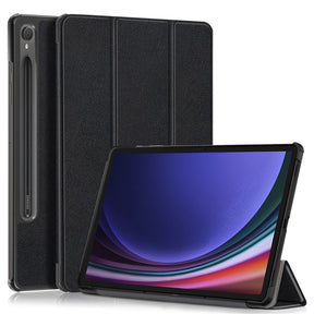 Husa de protectie tableta Techsuit FoldPro compatibil cu Samsung Galaxy Tab S9 / S9 FE / S10 FE / S10 Lite, Negru