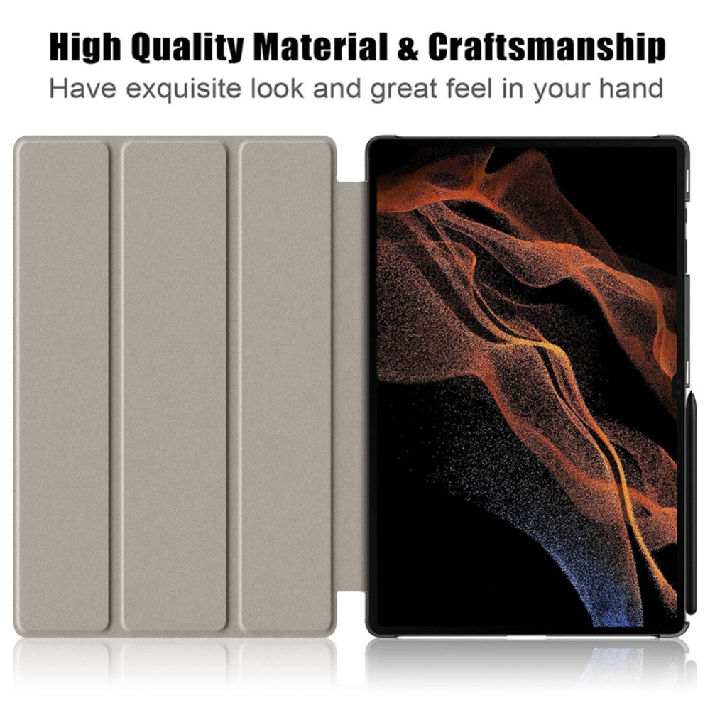 Husa de protectie tableta Techsuit FoldPro compatibil cu Samsung Galaxy Tab S8 Ultra / S9 Ultra / S10 Ultra, Galaxy