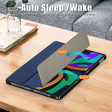 Husa de protectie tableta Techsuit FoldPro compatibil cu Lenovo Tab M11, Albastru