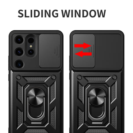 Husa de protectie Techsuit CamShield Series compatibil cu Samsung Galaxy S24 Ultra, Negru