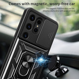 Husa de protectie Techsuit CamShield Series compatibil cu Samsung Galaxy S24 Ultra, Negru