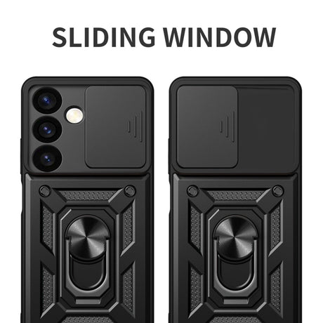 Husa de protectie Techsuit CamShield Series compatibil cu Samsung Galaxy S24, Negru