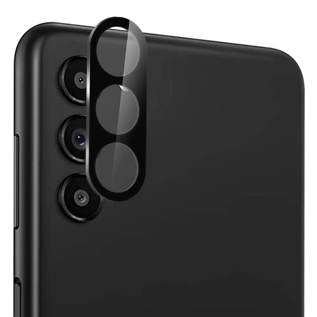 Folie de protectie Techsuit Full Camera Glass compatibil cu Samsung Galaxy S24, Negru