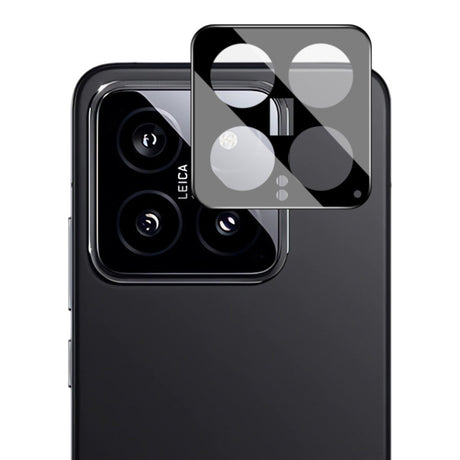 Folie de protectie Techsuit Full Camera Glass compatibil cu Xiaomi 14, Negru
