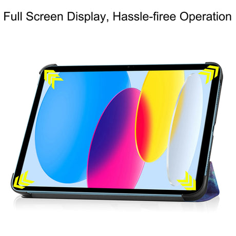 Husa de protectie tableta Techsuit FoldPro compatibil cu iPad 10 (2022) 10.9 / 11 (2025), Butterfly