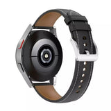 Curea smartwatch Techsuit Watchband 20mm (W048) compatibil cu Samsung Galaxy Watch 4/5/Active 2, Huawei Watch GT 3 (42mm)/GT 3 Pro (43mm), Negru