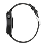 Curea smartwatch Techsuit Watchband 22mm (W048) compatibil cu Huawei Watch GT 2 (46mm)/GT 2 Pro/GT 3 Pro (46mm)/Ultimate, Xiaomi Watch S1, Negru