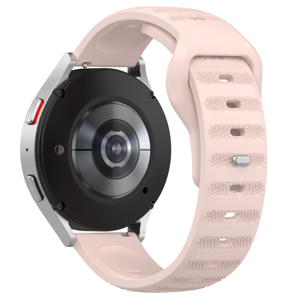 Curea smartwatch Techsuit Watchband 22mm (W050) compatibil cu Huawei Watch GT 2 (46mm)/GT 2 Pro/GT 3 Pro (46mm)/Ultimate, Xiaomi Watch S1, Roz