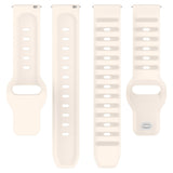 Curea smartwatch Techsuit Watchband 20mm (W050) compatibil cu Samsung Galaxy Watch 4/5/Active 2, Huawei Watch GT 3 (42mm)/GT 3 Pro (43mm), Bej