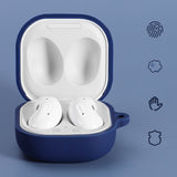 Casti Techsuit Silicone Case, for Samsung Galaxy Buds FE / 2 Pro / 2 / Live / Pro, Smooth Ultrathin Material, Negru