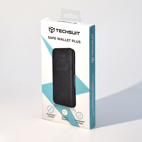 Husa de protectie Techsuit Safe Wallet Plus compatibil cu Samsung Galaxy S24 Plus, Verde