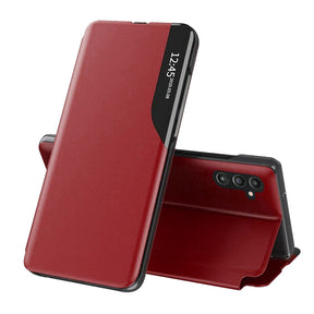 Husa de protectie Techsuit eFold Series compatibil cu Samsung Galaxy A35 5G, Rosu