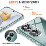 Husă Techsuit Shockproof Clear Silicone transparentă pentru Honor 90