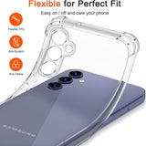 Husa de protectie Techsuit Shockproof Clear Silicone compatibil cu Samsung Galaxy A14 4G / A14 5G, Transparent