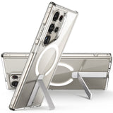 Husa de protectie ESR Boost Flickstand HaloLock compatibil cu Samsung Galaxy S24 Ultra, Transparent