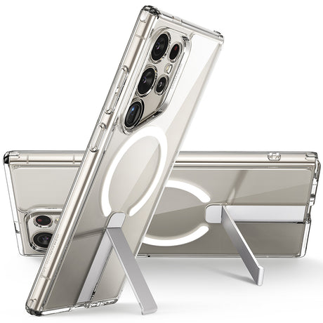 Husa de protectie ESR Boost Flickstand HaloLock compatibil cu Samsung Galaxy S24 Ultra, Transparent