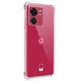 Husa de protectie Techsuit Shockproof Clear Silicone compatibil cu Motorola Edge 40 / Edge (2023), Transparent