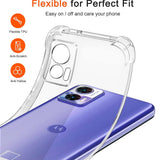 Husa de protectie Techsuit Shockproof Clear Silicone compatibil cu Motorola Edge 30 Neo, Transparent