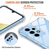 Husa de protectie Techsuit Shockproof Clear Silicone compatibil cu Samsung Galaxy A33 5G, Transparent