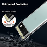 Husa de protectie Techsuit Shockproof Clear Silicone compatibil cu Google Pixel 6, Transparent